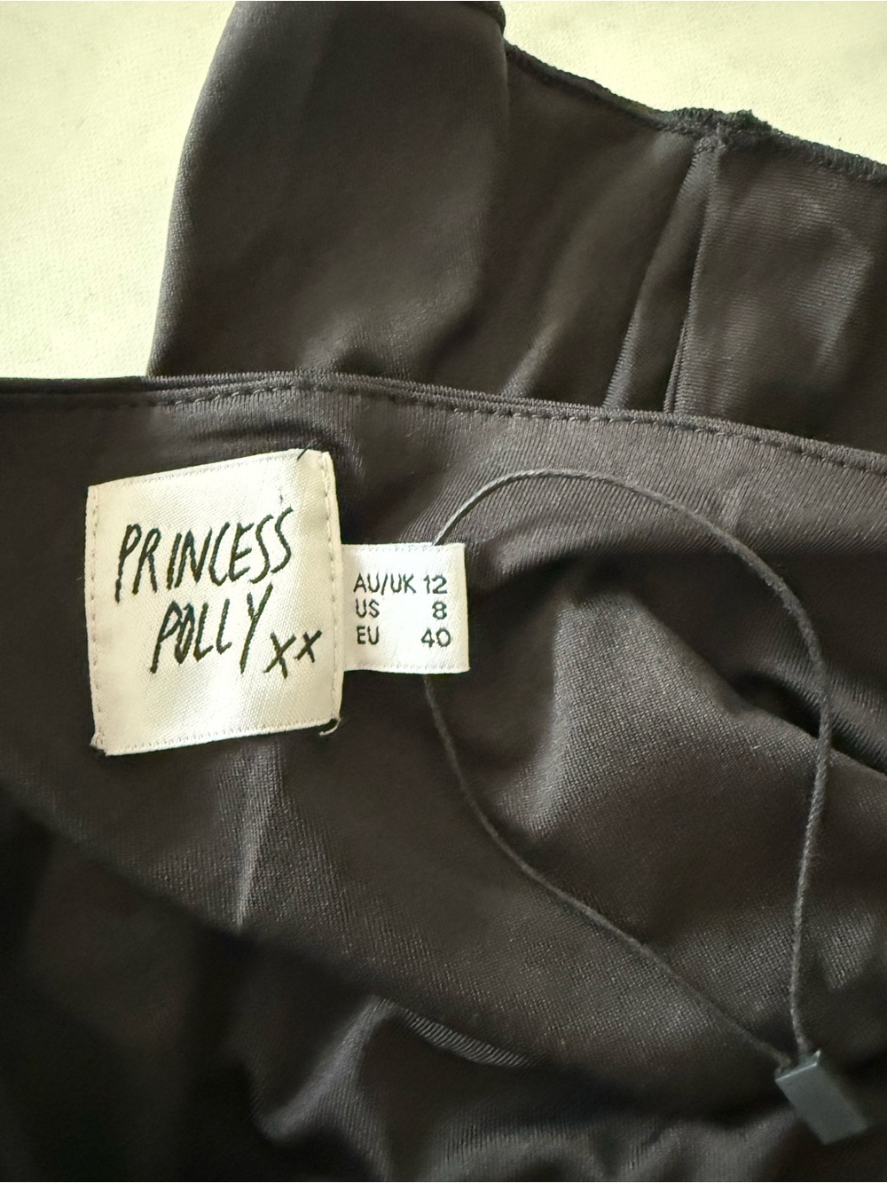 Princess Polly Black Dress 8 - Picture 6 of 7